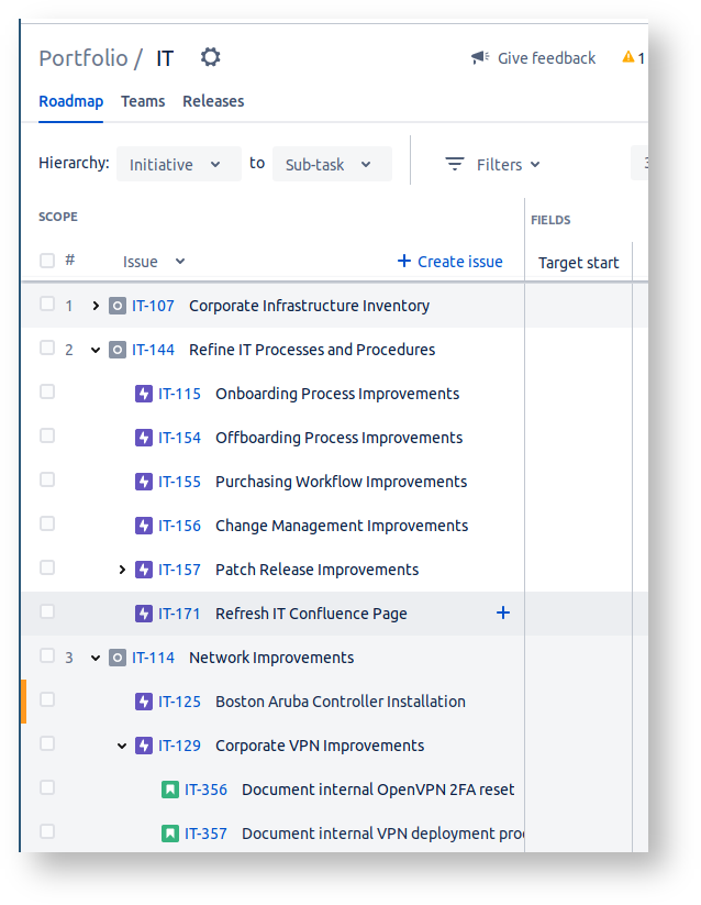 Knowledge Base > Disabled Jira Portfolio? Get your Initiative 'Child issues' structures back > image2019-8-9_10-49-11.png